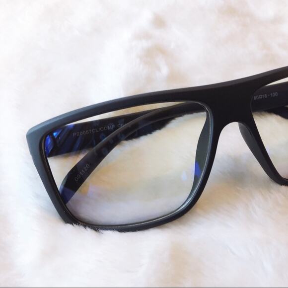 Cooper Matte Gray Computer Blue Light Glasses - Picture 2 of 9